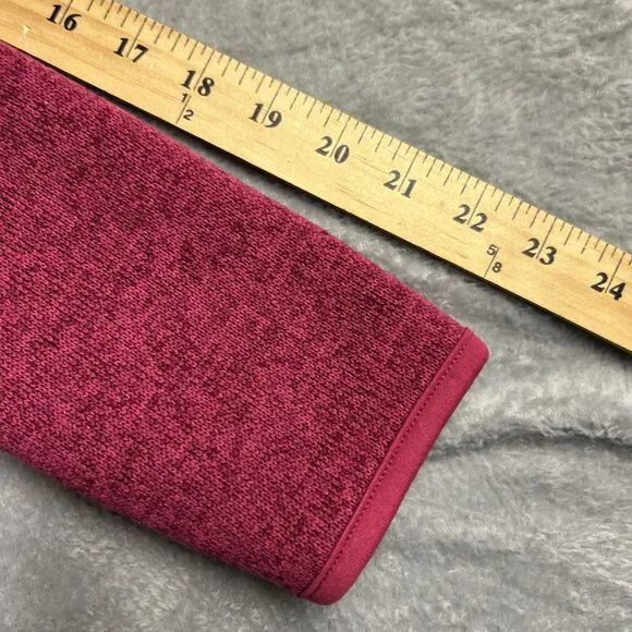 SwissTech Womens Shirt Top Full Zip Fleece Lined Sz. S 4-6 Dark Pink - Picture 8 of 14